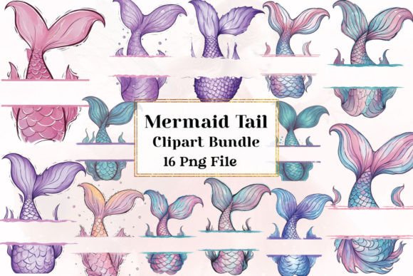 Download Personalized Mermaid Tail Clipart PNG - Mermaid Collection