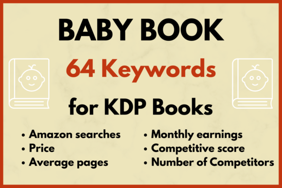 Download Baby Book KDP Keyword Research - Baby book Collection