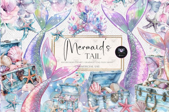 Download Mermaid's Tail Clipart - Mermaid Collection