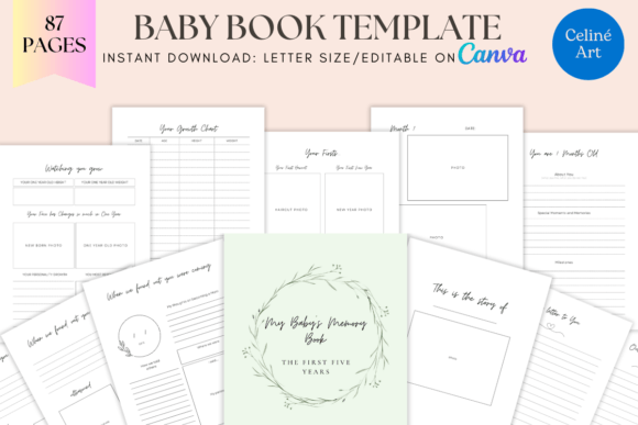 Download KDP BABY BOOK from PREGNANCY to 5 YEARS - Baby book Collection