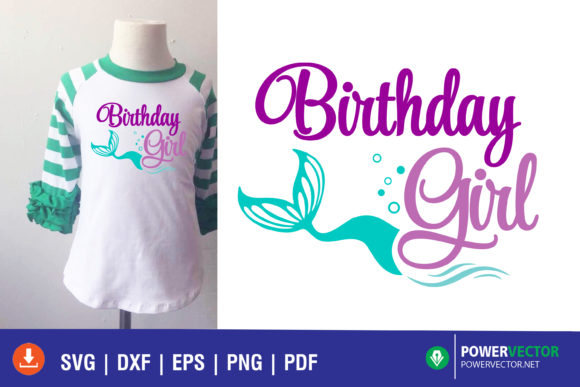 Download Mermaid Birthday Girl - Mermaid Collection